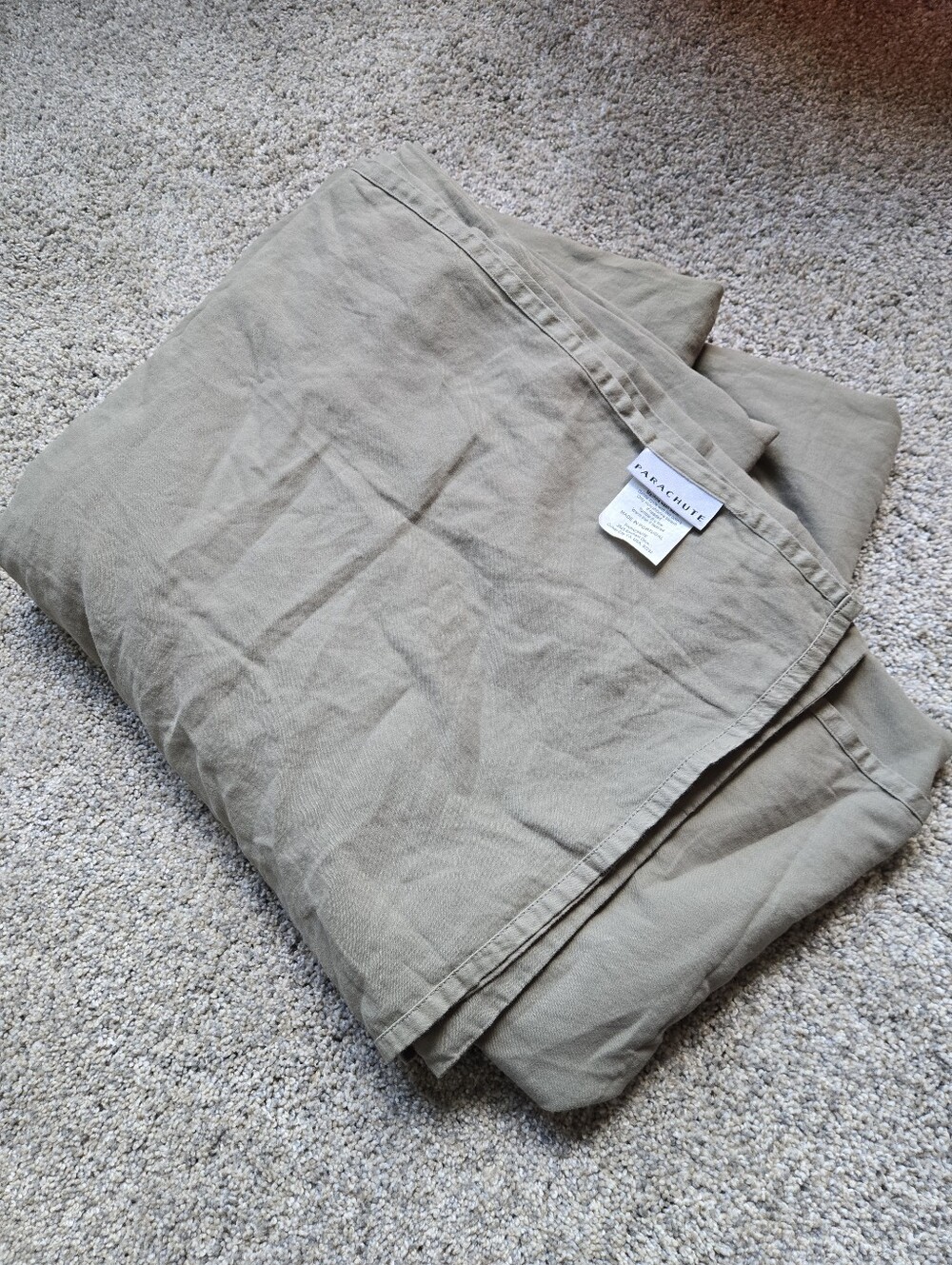 Parachute King/ Cal King Flat Sheet - Sage